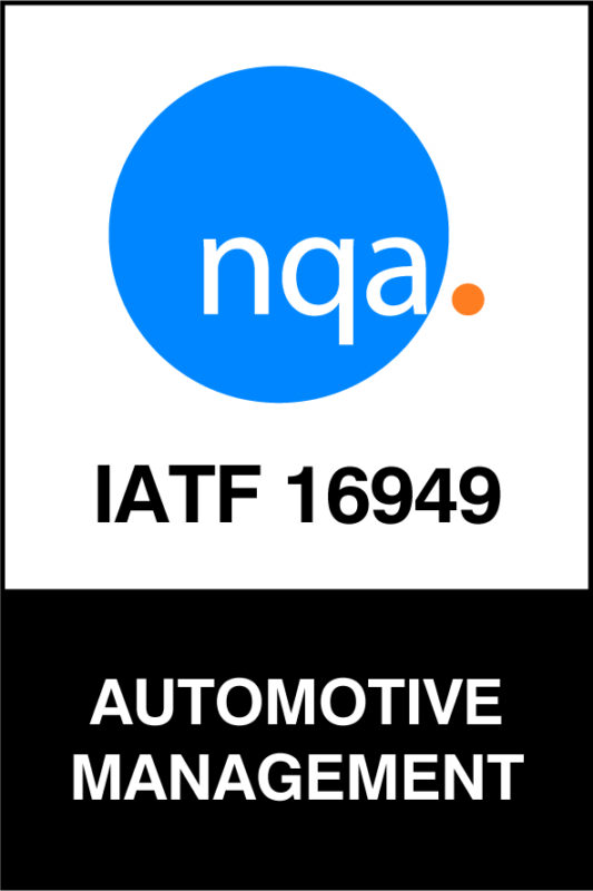 常熟工場 (中国) にてIATF16949の認証取得しました。